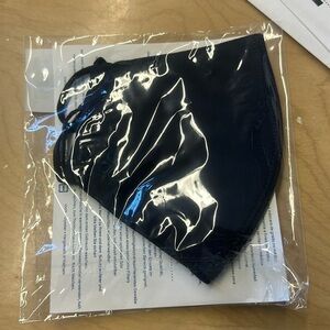 Tory Burch Navy Blue Face Mask Customize Fit